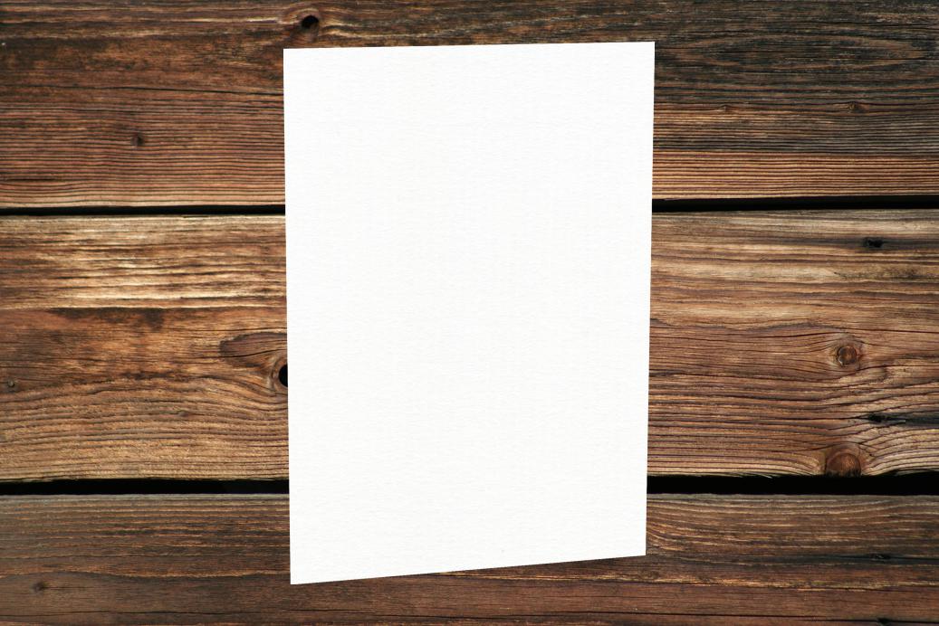 Papier A4 210x297 mm Weiß gerippt 100 g/qm